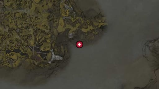Map position of Warden’s Stone