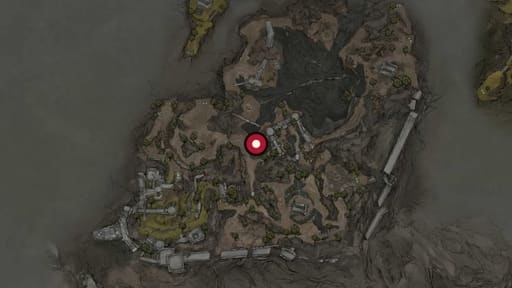 Map position of Zealot’s Stone